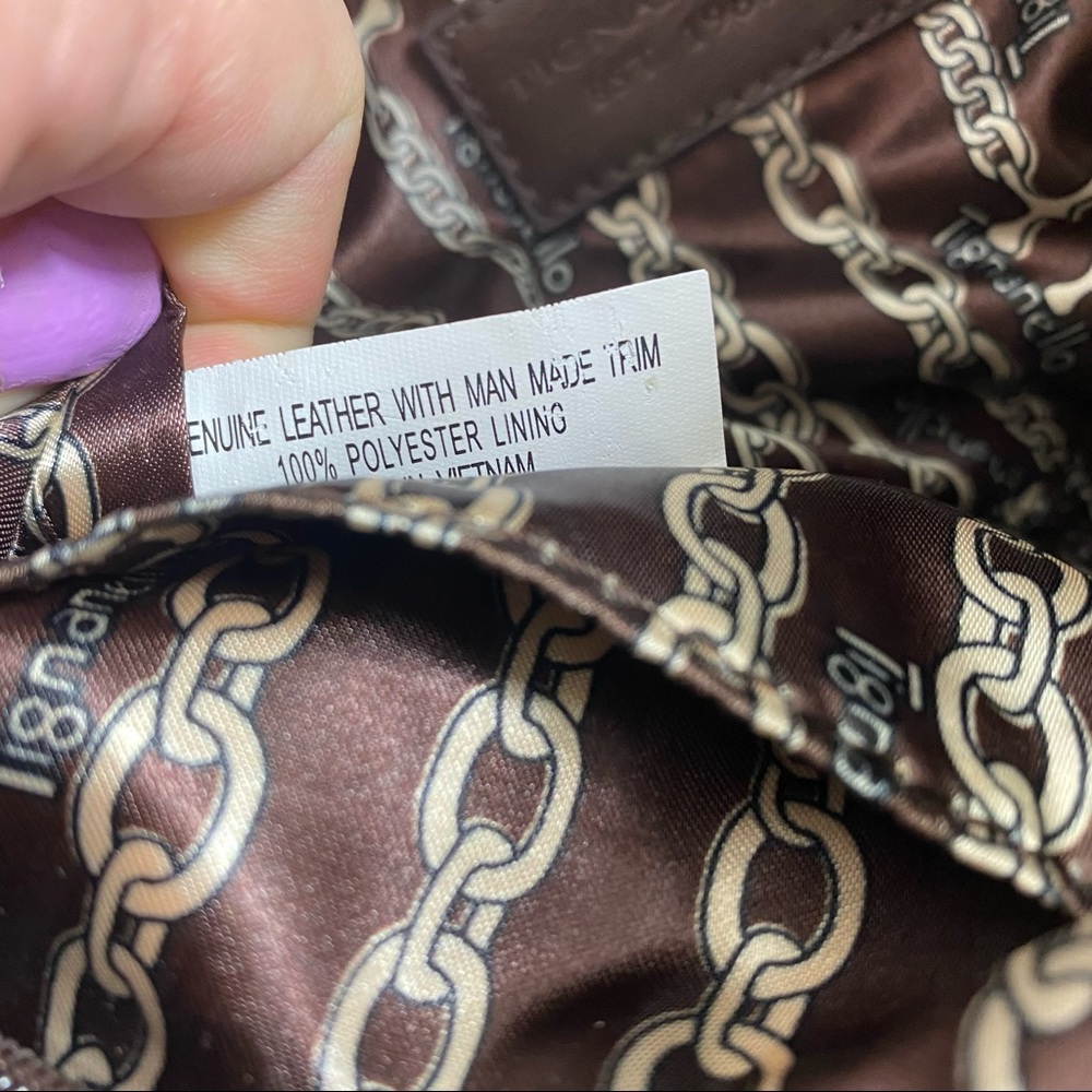 Tignanello Crossbody Handbag Purse Convertible Organizer Travel Bag RFID Protect - Picture 10 of 11